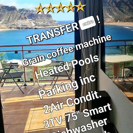 פלאיה דל קורה Deluxe 3 Rooms74M2,2Air Condit 2Tv Seaview On Amadores,2 Heatpools, Parking, 600 Mb,Dishwasher,2Lift,,3 Beaches מראה חיצוני תמונה