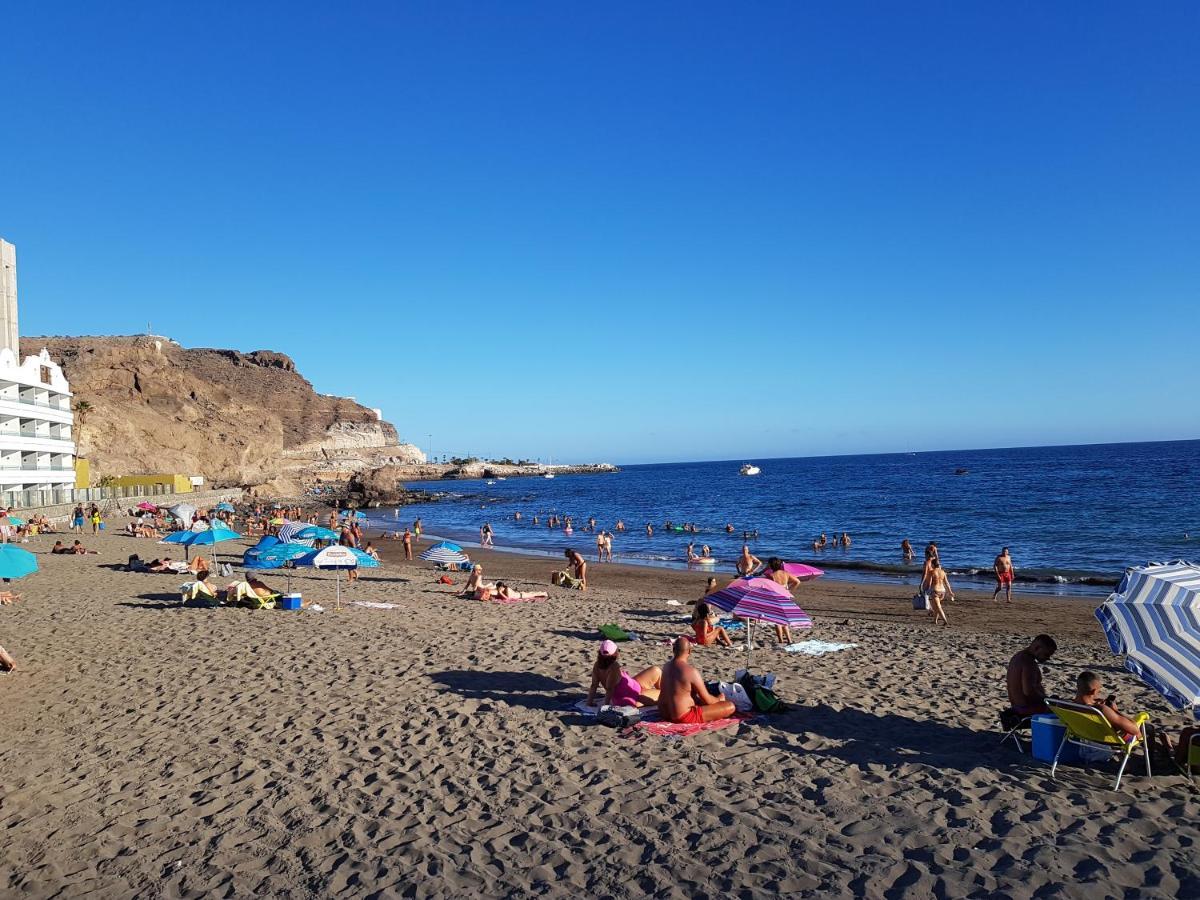 פלאיה דל קורה Deluxe 3 Rooms74M2,2Air Condit 2Tv Seaview On Amadores,2 Heatpools, Parking, 600 Mb,Dishwasher,2Lift,,3 Beaches מראה חיצוני תמונה