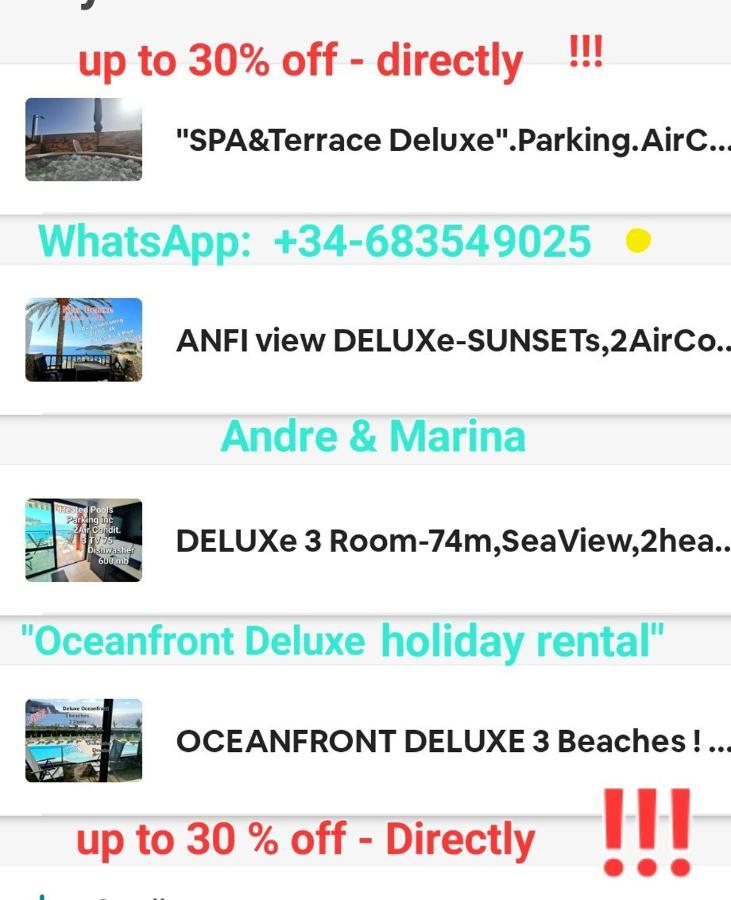 פלאיה דל קורה Deluxe 3 Rooms74M2,2Air Condit 2Tv Seaview On Amadores,2 Heatpools, Parking, 600 Mb,Dishwasher,2Lift,,3 Beaches מראה חיצוני תמונה
